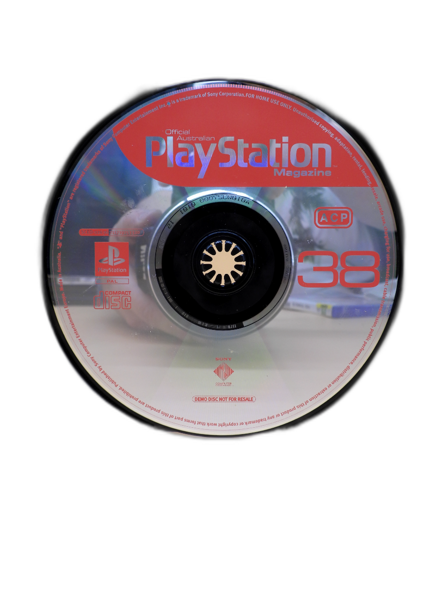 Official Australian Playstation Magazine Demo Disc 38 Sony Game