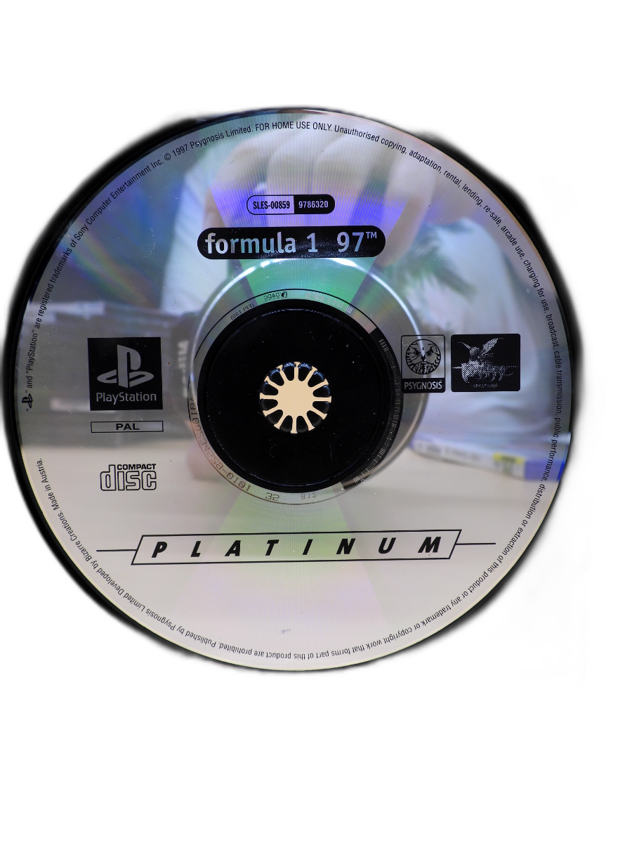 Formula 1 97 Playstation PS1 Racing Game Psygnosis