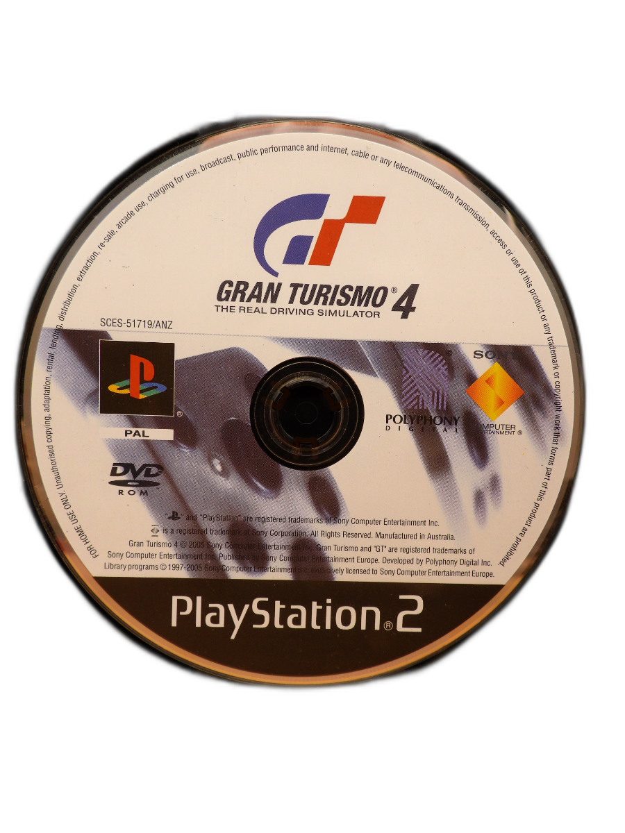 Gran Turismo 4 PlayStation 2 Pal Racing Game Sony