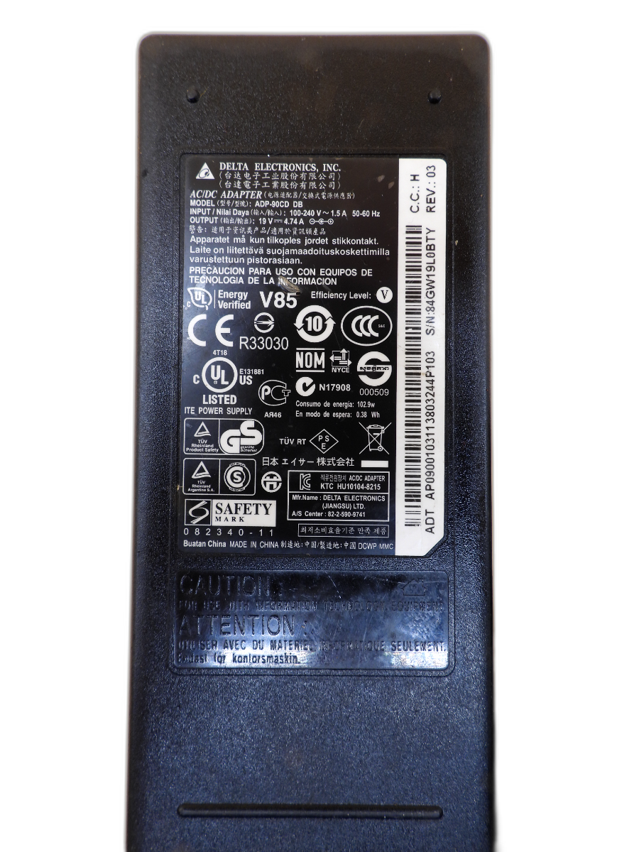 Delta Electronics Adp 90cd Db 90w Laptop Power Adapter