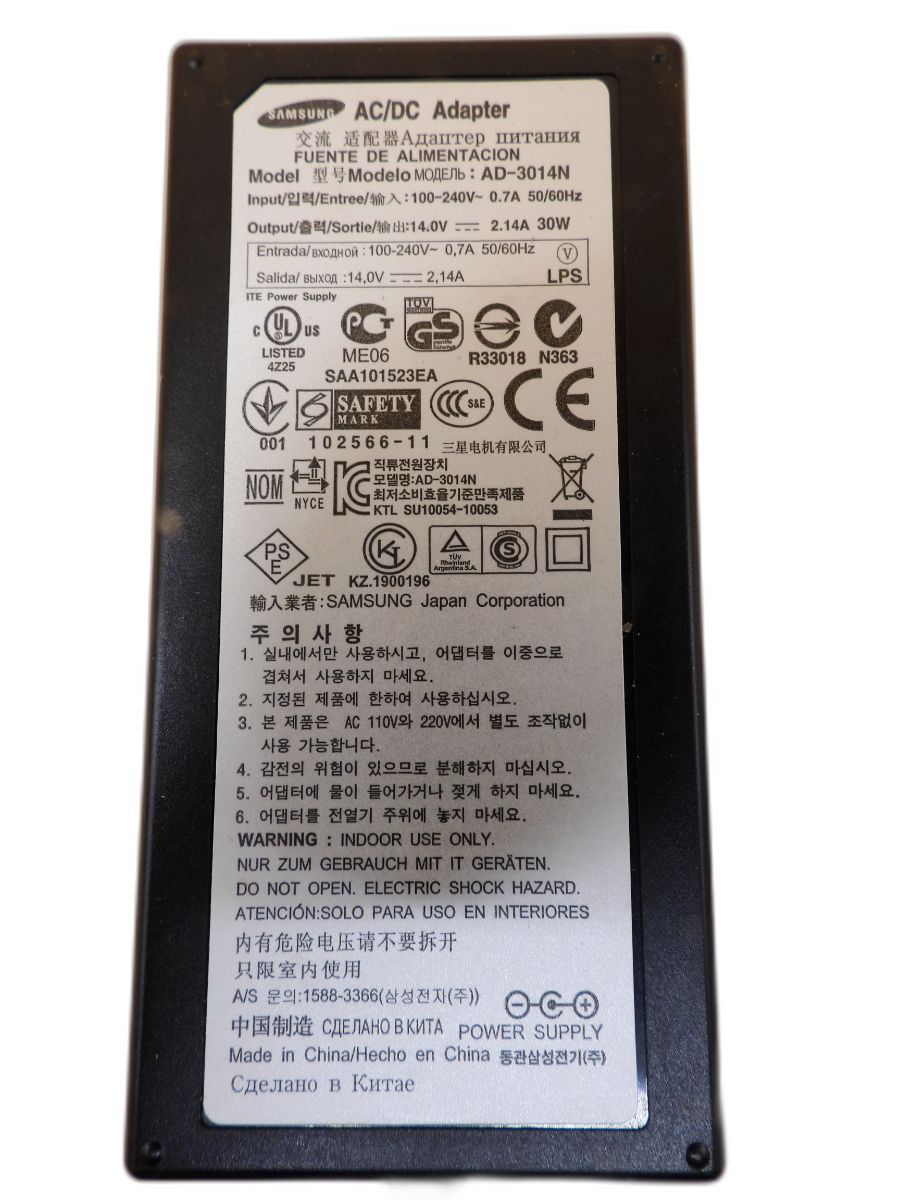 Samsung Ad 3014n Ac/dc Power Adapter