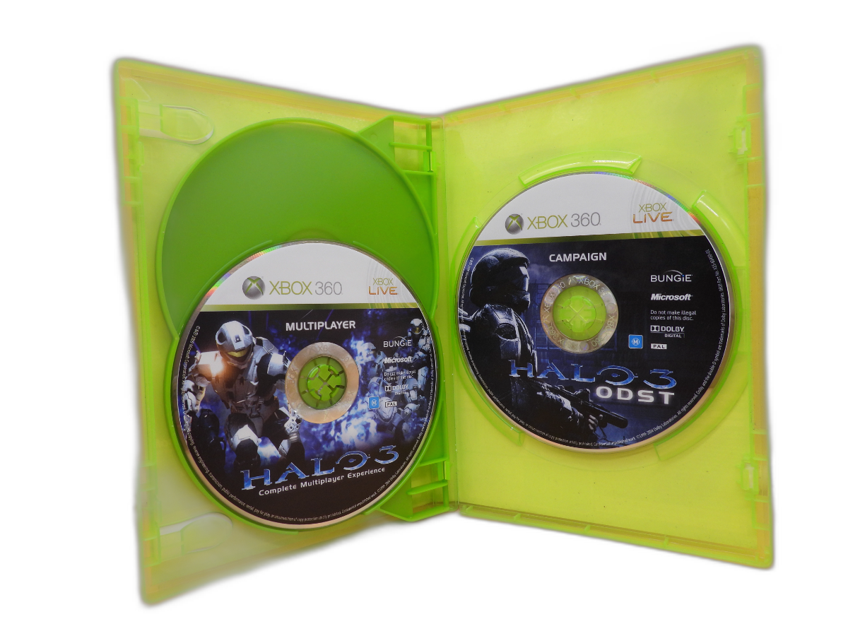 Forza Motorsport 3 and Halo 3 Odst Double Pack Xbox 360 Microsoft Game