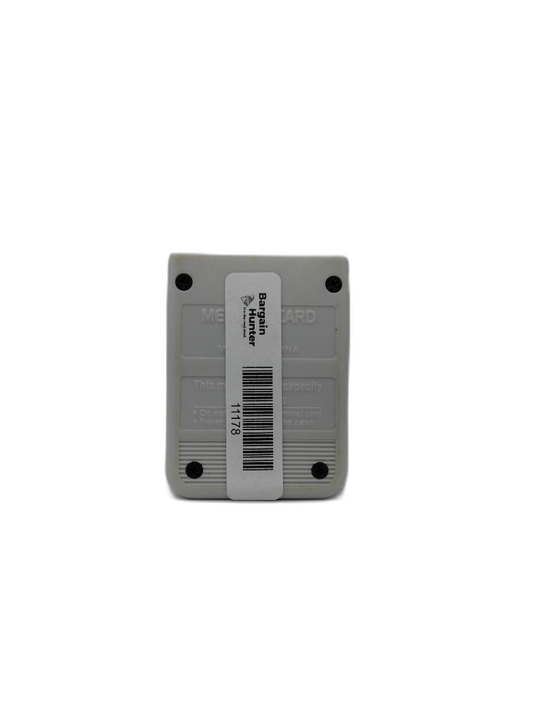 Tru*blu PlayStation 1 Memory Card