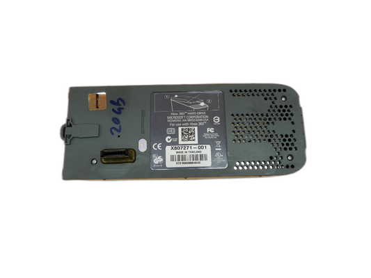 Xbox 360 20gb Hard Drive X807271 001 Microsoft Game