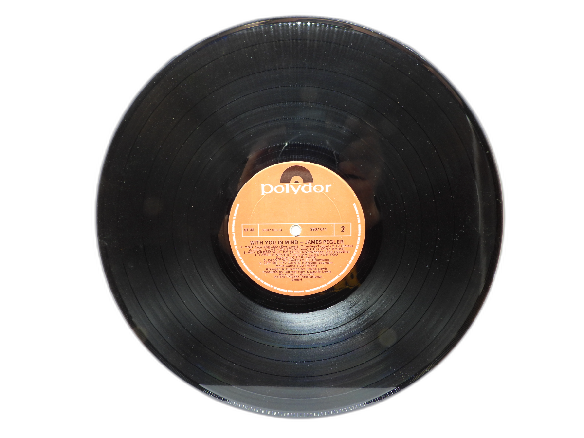 With You in Mind Vinyl Record Lp James Pegler Polydor