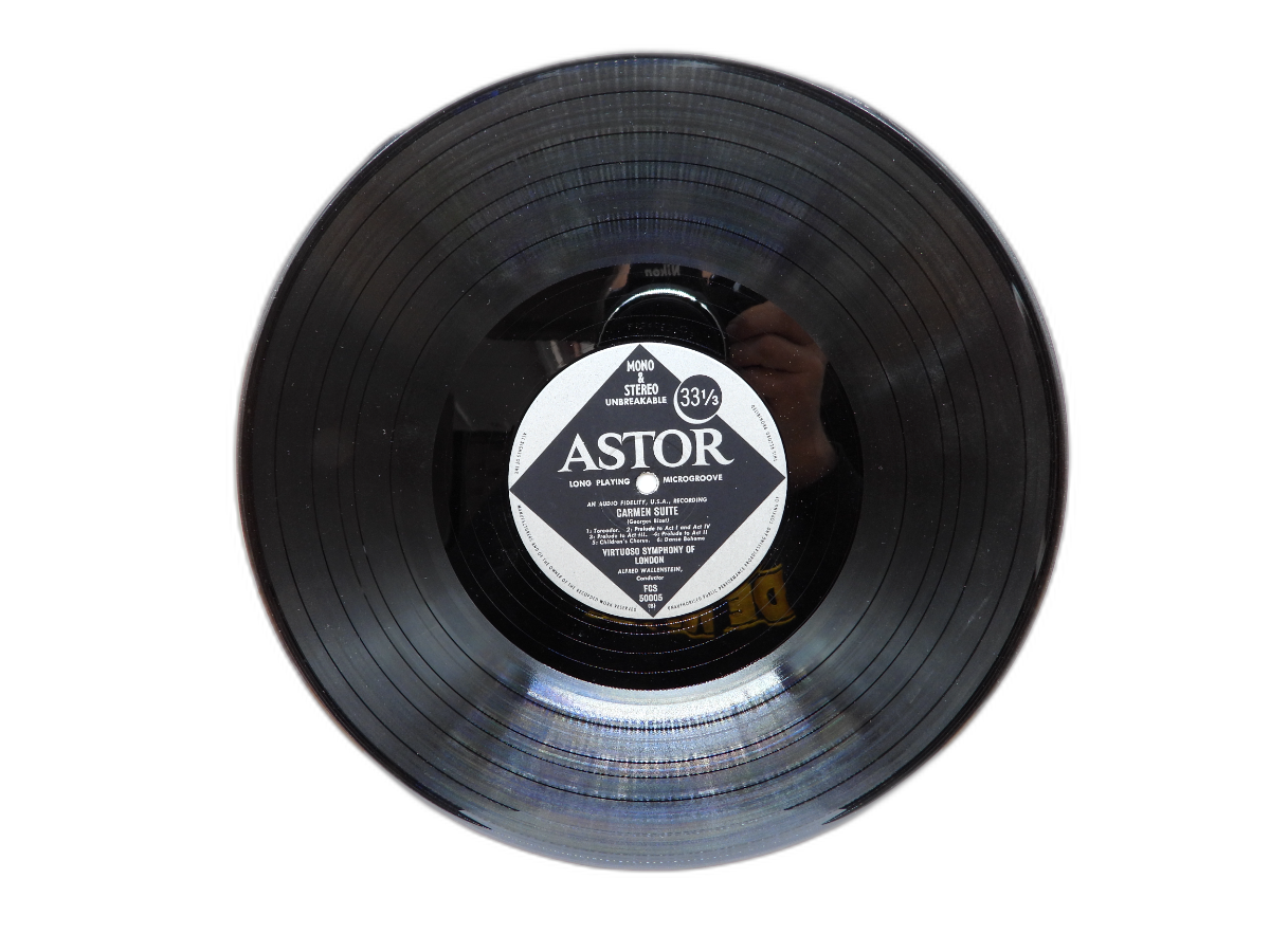 Ravel Bolero / Bizet Carmen Suite Vinyl Record Astor