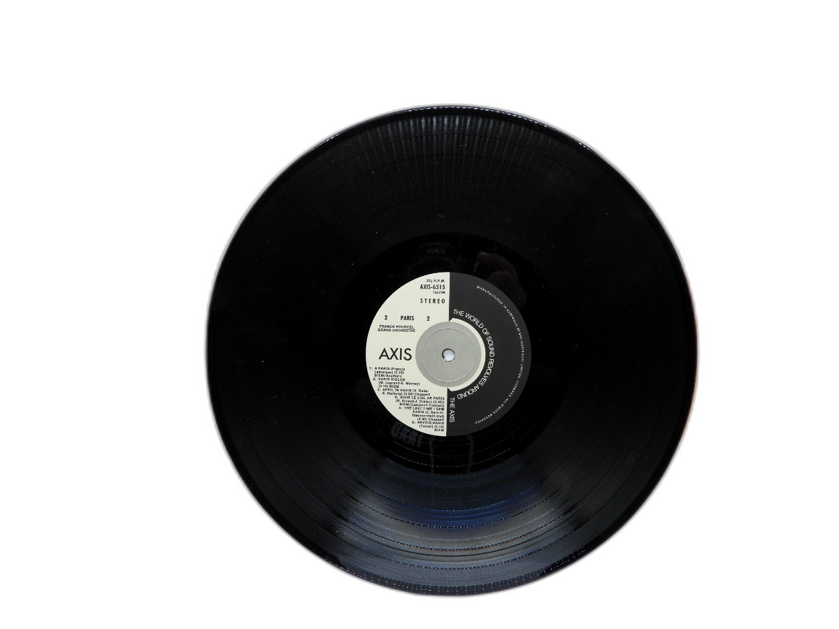 Franck Pourcel Grand Orchestre Paris Vinyl Lp Axis