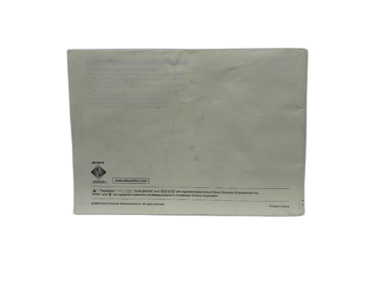 PlayStation 2 Instruction Manual Scph 75002 Scph 75003 Sony Game