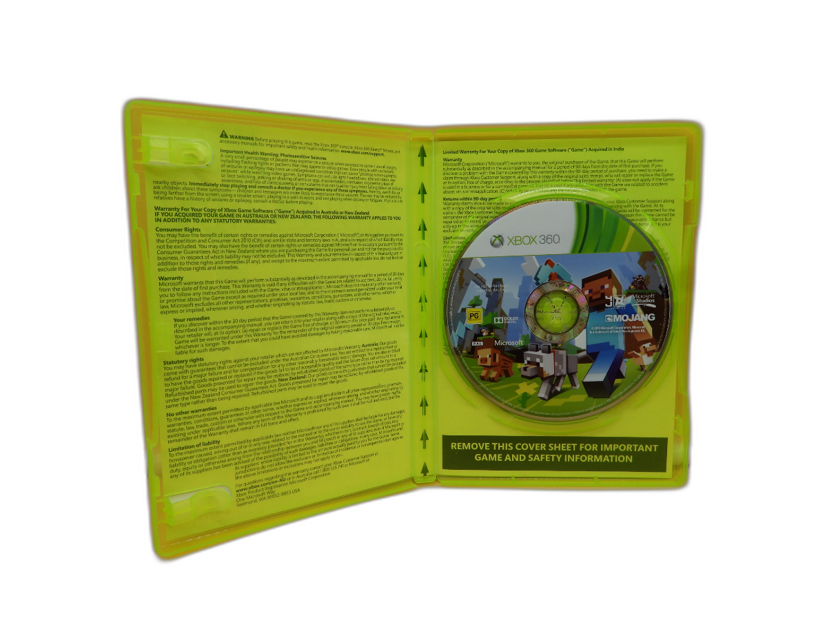 Minecraft Xbox 360 Edition Ntsc Microsoft Game
