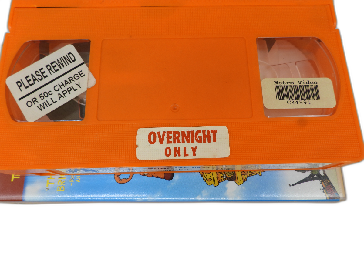Rugrats in Paris the Movie Vhs Tape Paramount