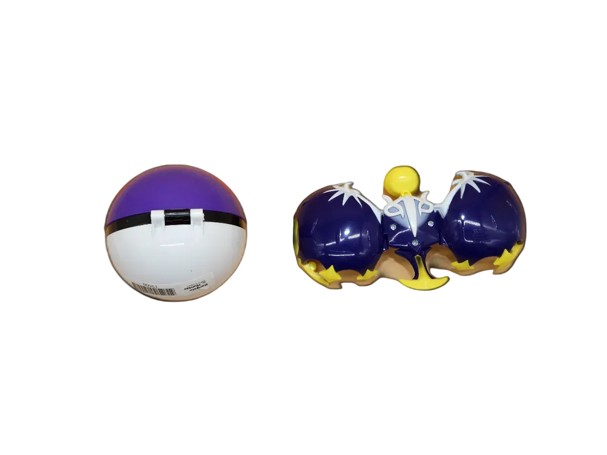 Pokemon Moon Figure and Master Ball Toy