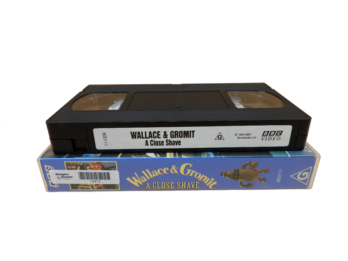 Wallace & Gromit a Close Shave Vhs Tape Bbc Video