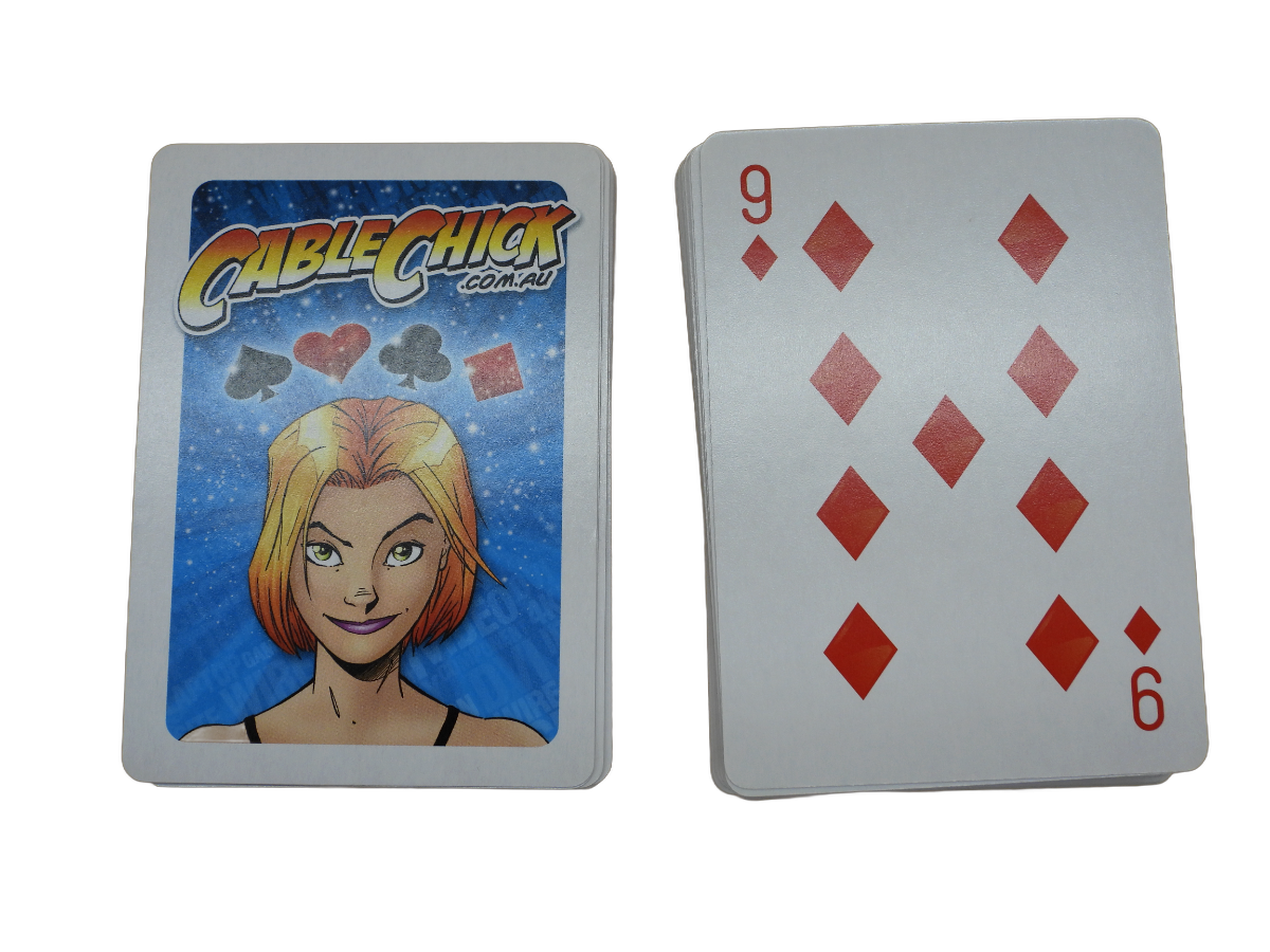 Cable Chick 54 Playing Cards