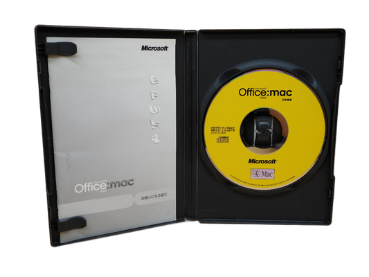 Microsoft Office Mac 2004 Productivity Suite Cd