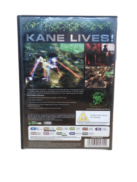 Command & Conquer 3 Tiberium Wars Kane Edition Pc Dvd Electronic Arts Game