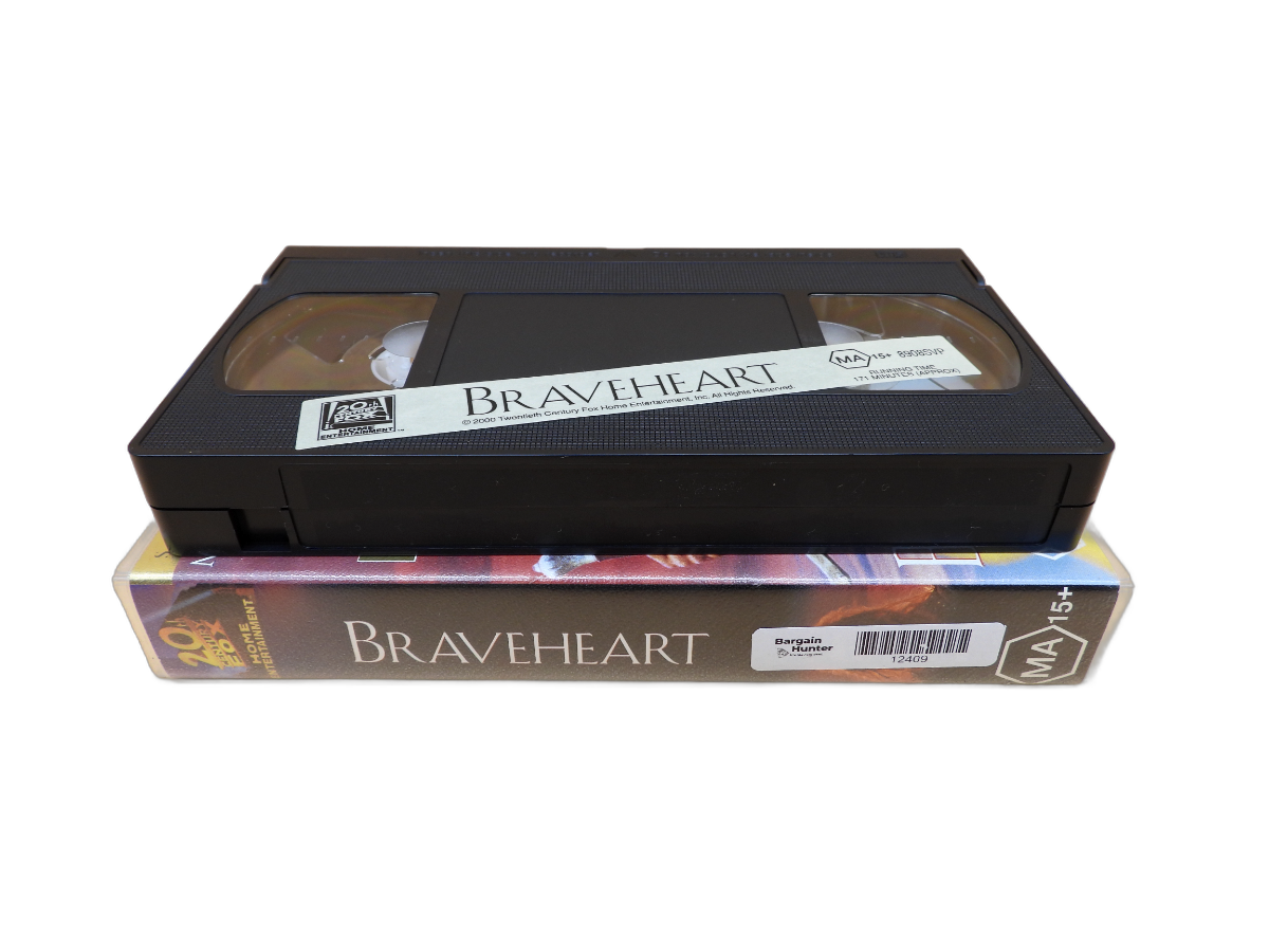 Braveheart Special Edition Vhs Tape 20th Century Fox Home Entertainment