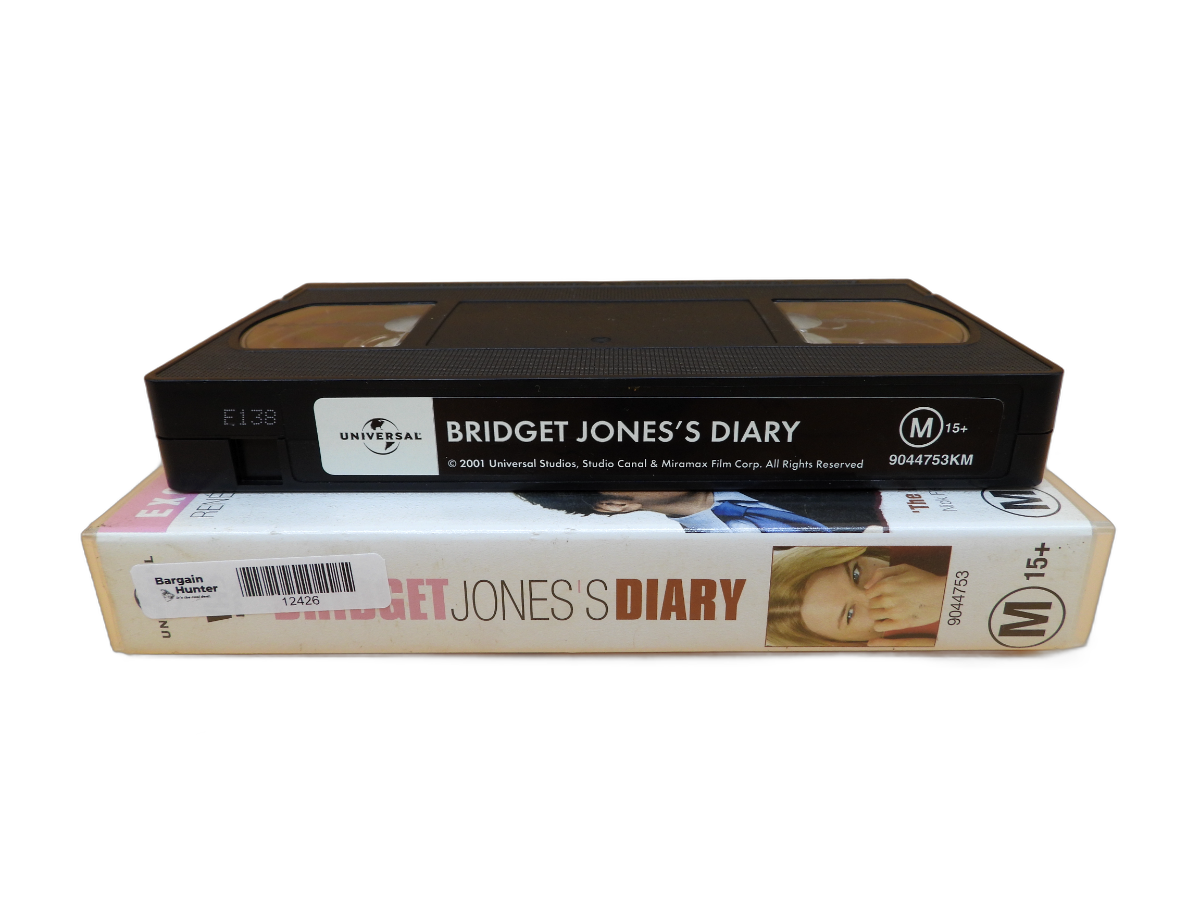 Bridget Jones's Diary Vhs Tape 2001 Universal