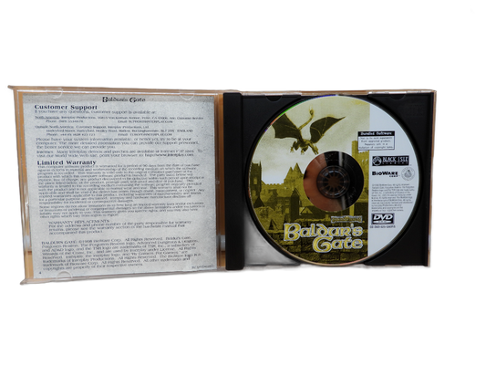 Baldur's Gate Pc Game Dungeons & Dragons Forgotten Realms Interplay