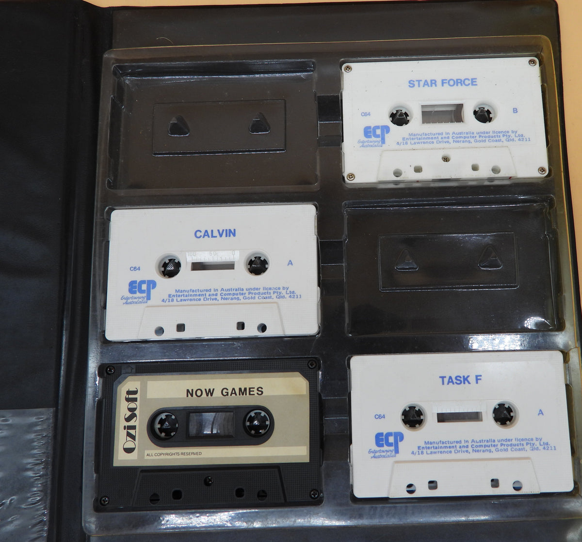 Ecp U Bewdy All Aussie Pak 10 Games Cassette Set Commodore 64 Game
