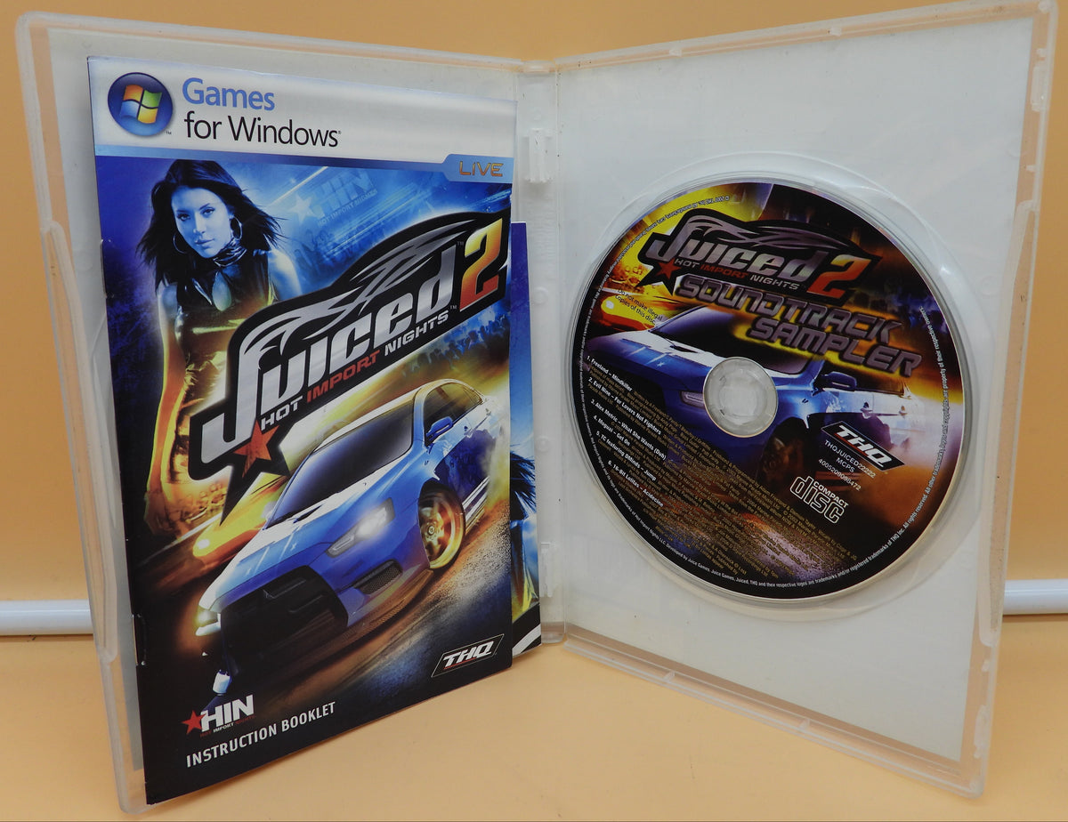 Juiced 2 Hot Import Nights Soundtrack Sampler Pc Dvd Thq No Game Soundtrack Only
