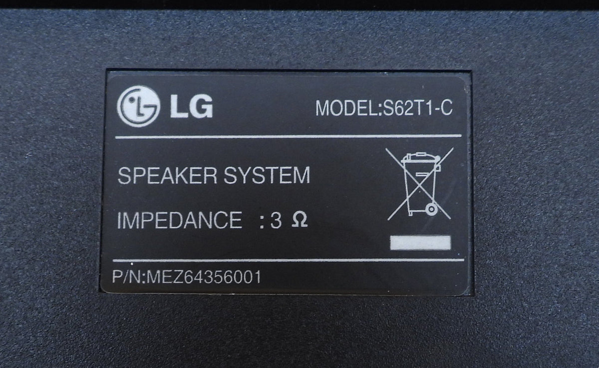 Lg Speaker System S62t1 C