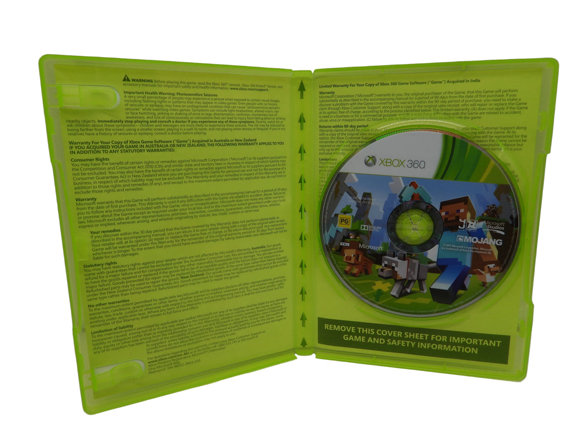 Minecraft Xbox 360 Edition Microsoft Game