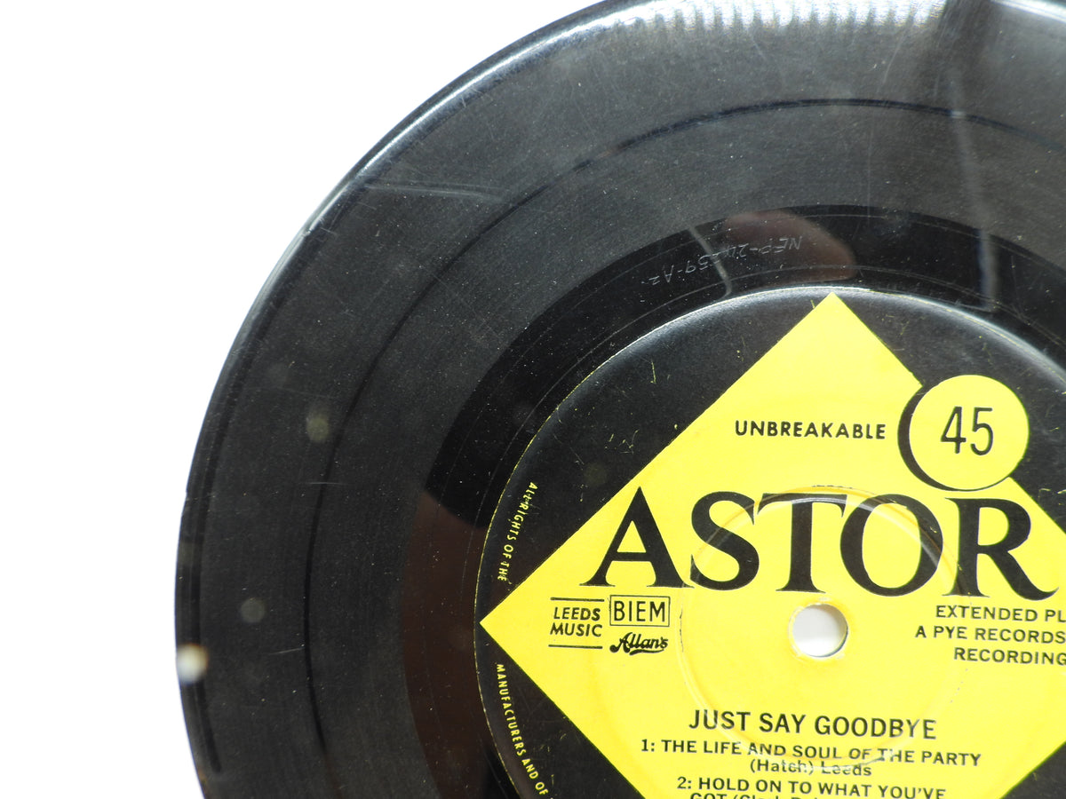 Petula Clark Just Say Goodbye 45 Rpm Vinyl Ep Astor