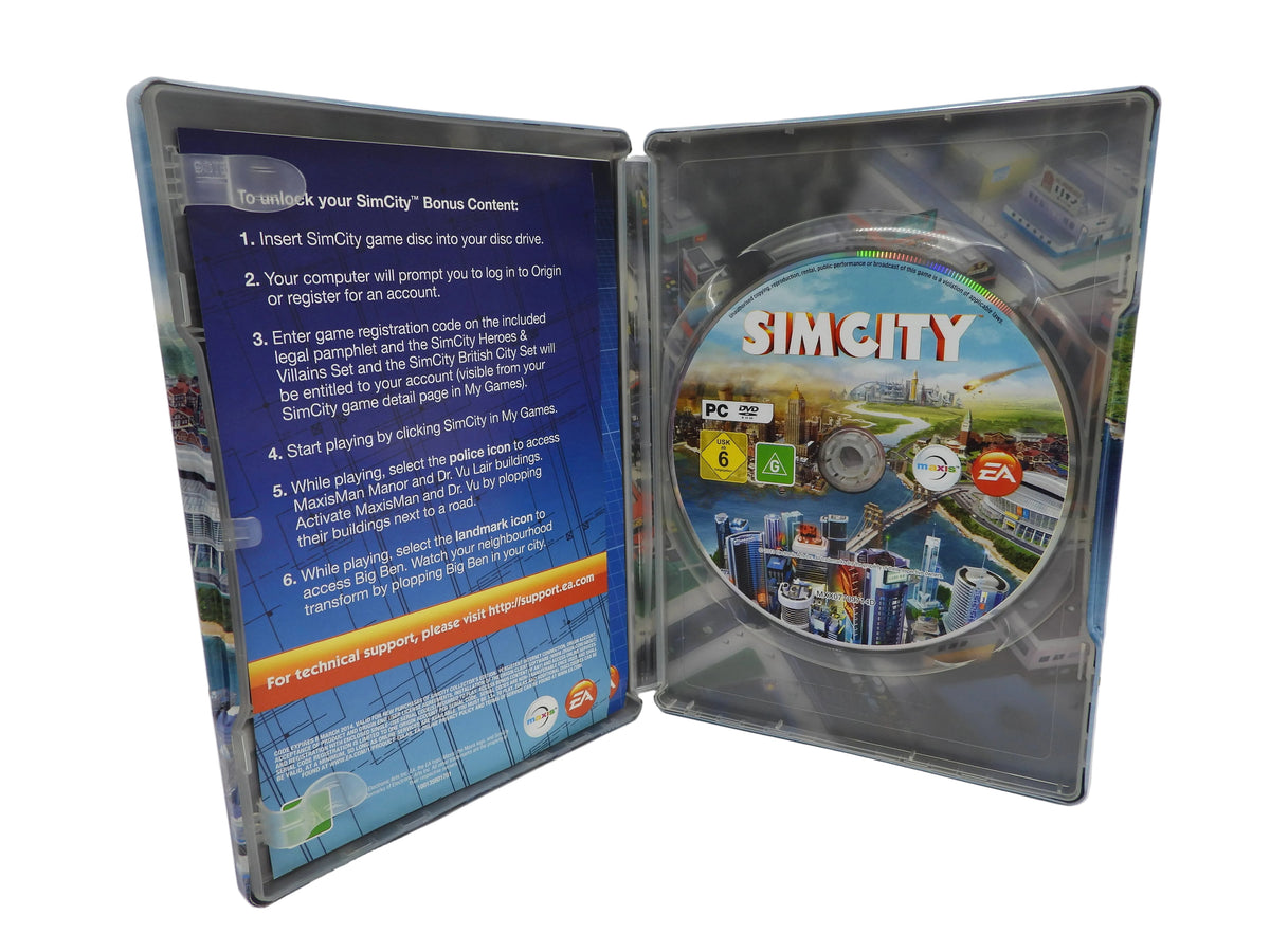 Simcity Pc Dvd 2013 City Building Game Ea
