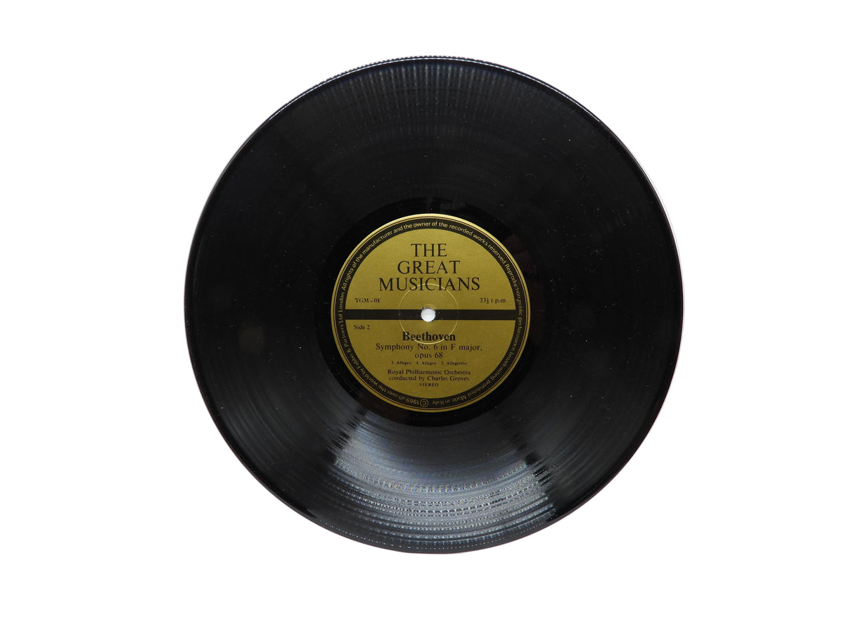 The Great Musicians Beethoven Part One Vinyl Record Fabbri & Partners Limited