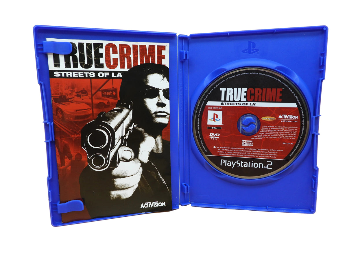 True Crime Streets of La PlayStation 2 Game Activision