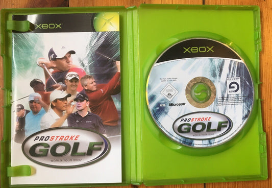 1176 Pro Stroke Golf PAL Xbox Complete Game