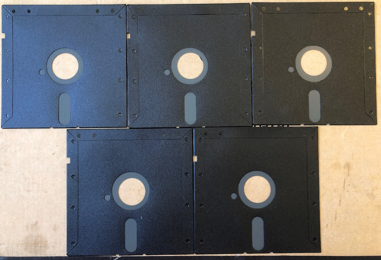 Gold Rush MS-DOS 5.25" floppy disks