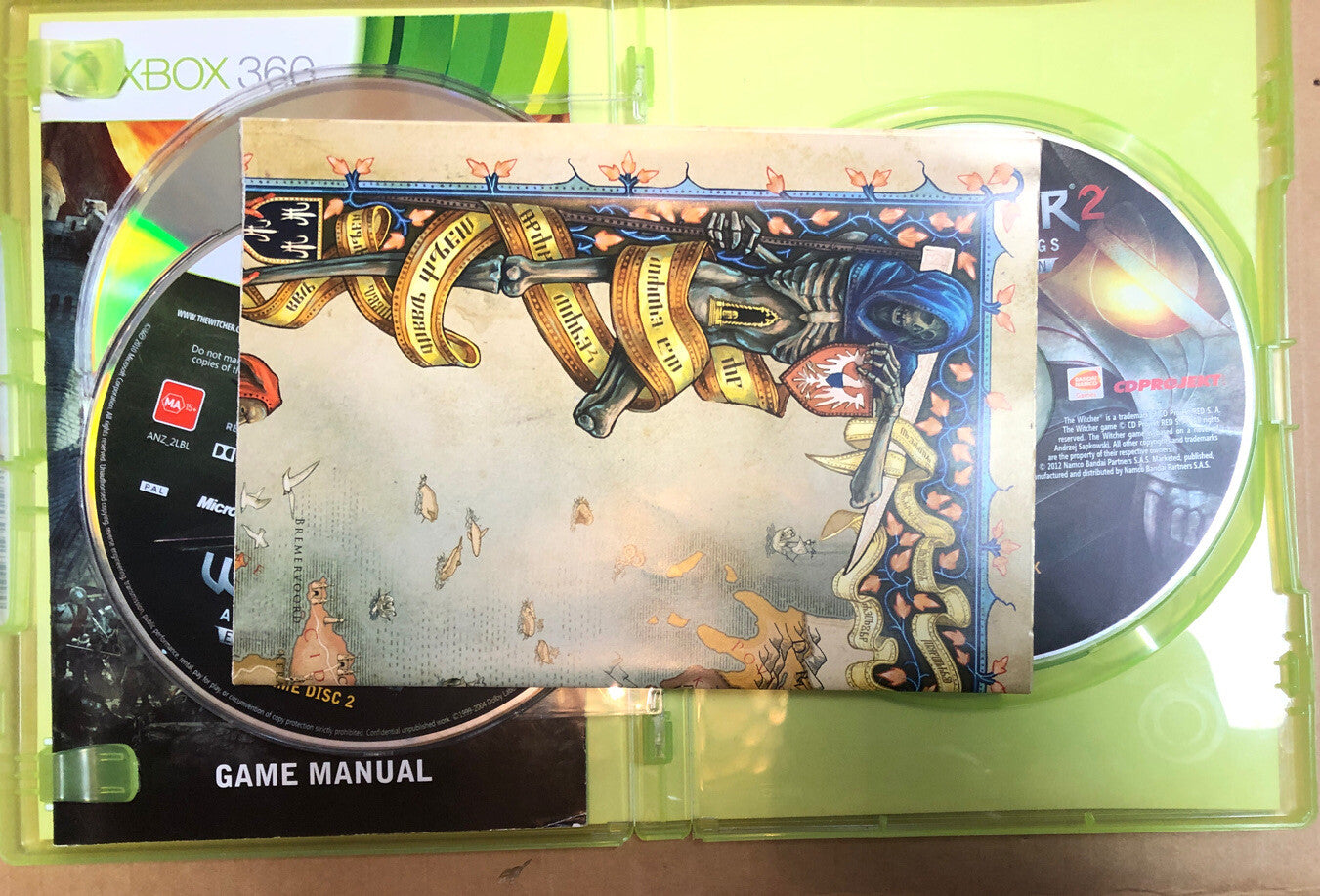 1853 The Witcher 2 Assassins Of Kings Enhanced Edition Xbox 360 Complete Game