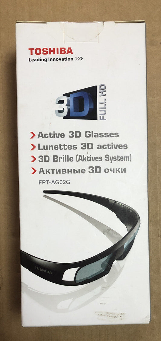 Toshiba 3D Glasses FPT-AG02 Cinema 3D New