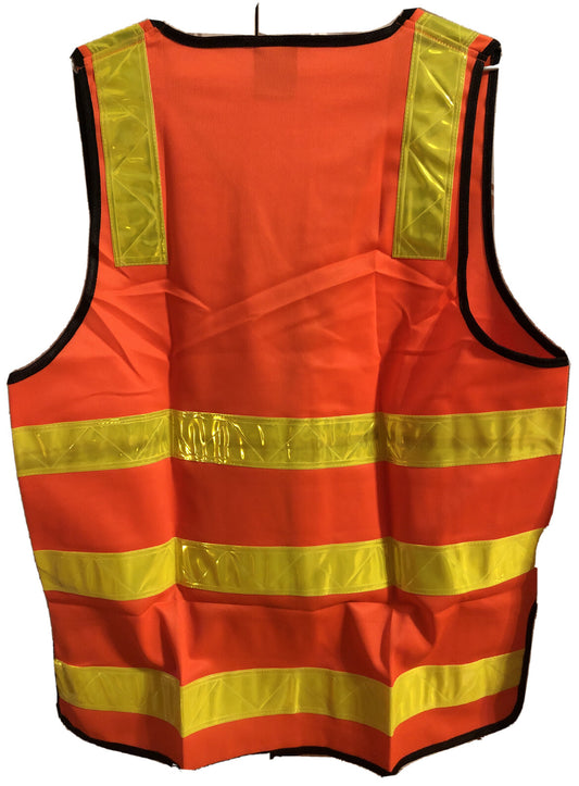 Australian Industrial Wear High Visibility Safety Vest With Reflective Tapes M