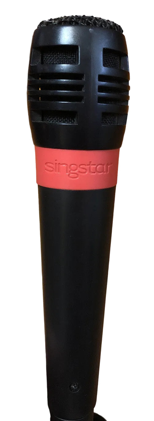 Singstar Wired Microphone Replacement Red Colour PS2/3/4