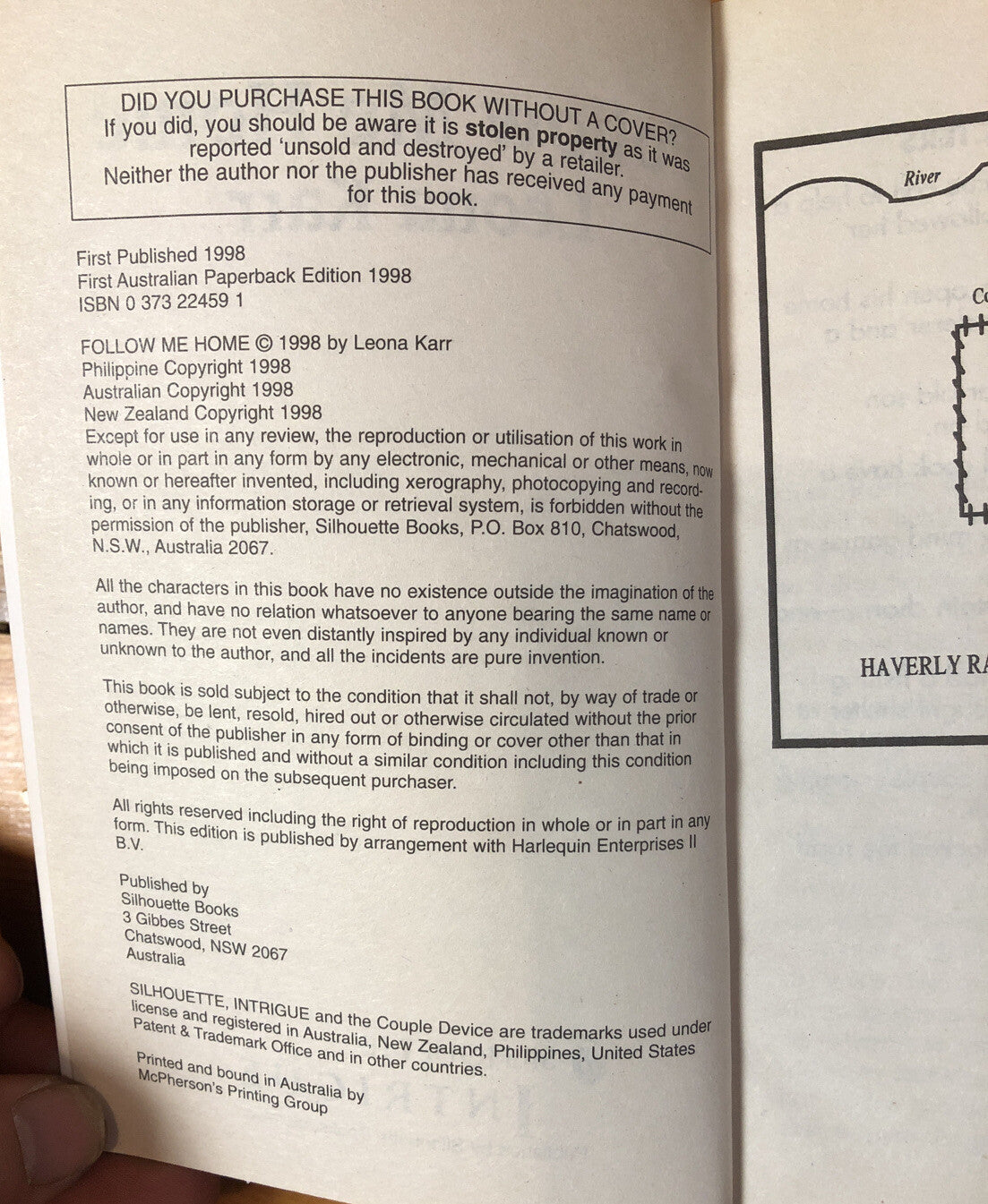 Follow Me Home Leona Karr Silhouette In ok Condition