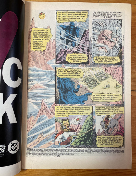 The Warlord 93 May 1985 DC Comics Vintage Collectable OK Condition