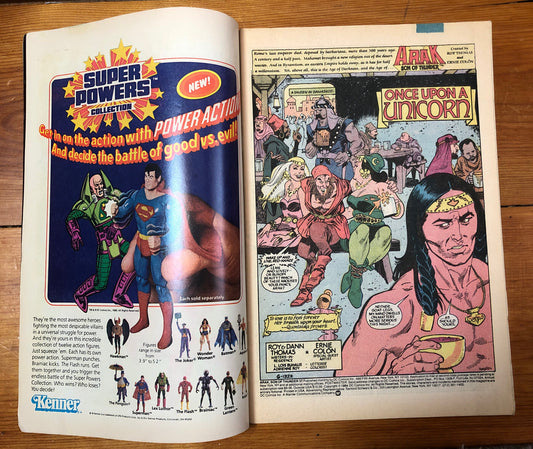 Arak Son Of Thunder 37 Sept 1984 DC Comics Vintage Collectable OK Condition