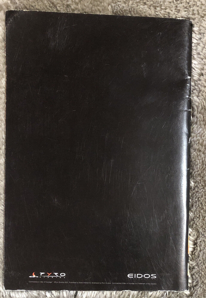 Commandos 2 Men Of Courage Original Game Instruction Booklet