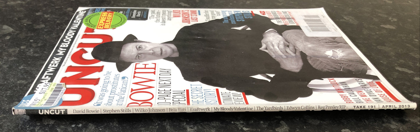Uncut Movie and Music Magazine 191 April 2013 In Good Vintage Condition