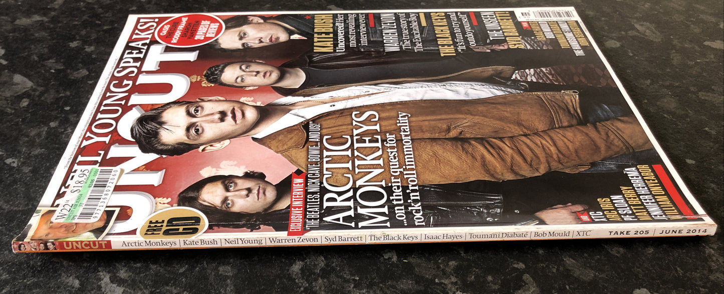 Uncut Movie and Music Magazine 205 June 2014 In Good Vintage Condition