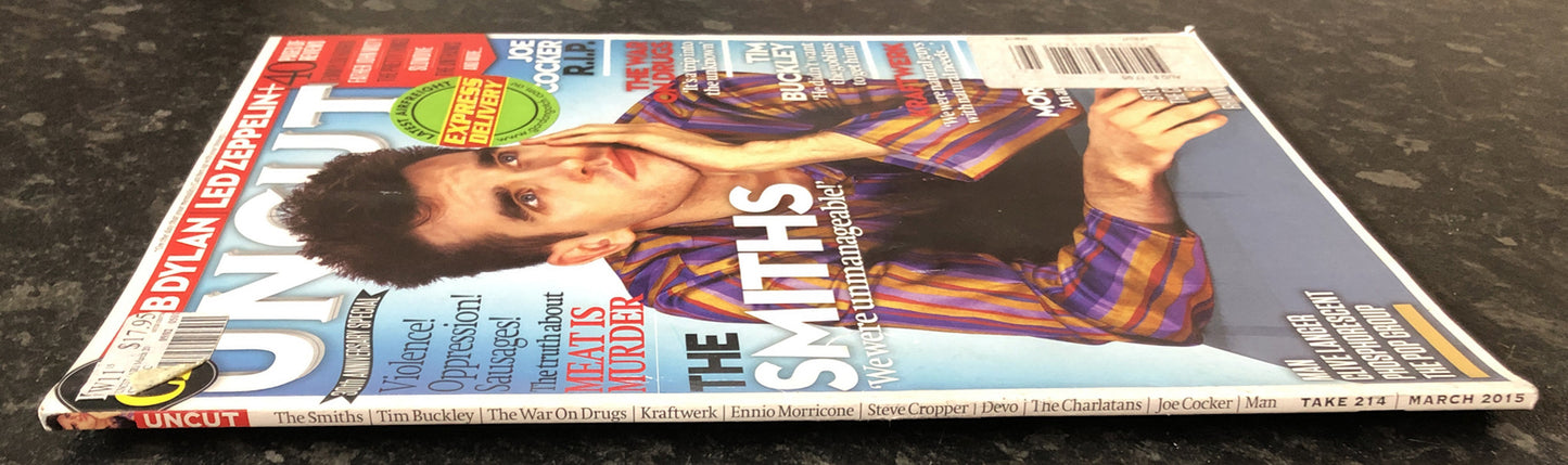 Uncut Movie and Music Magazine 214 March 2015 In Good Vintage Condition