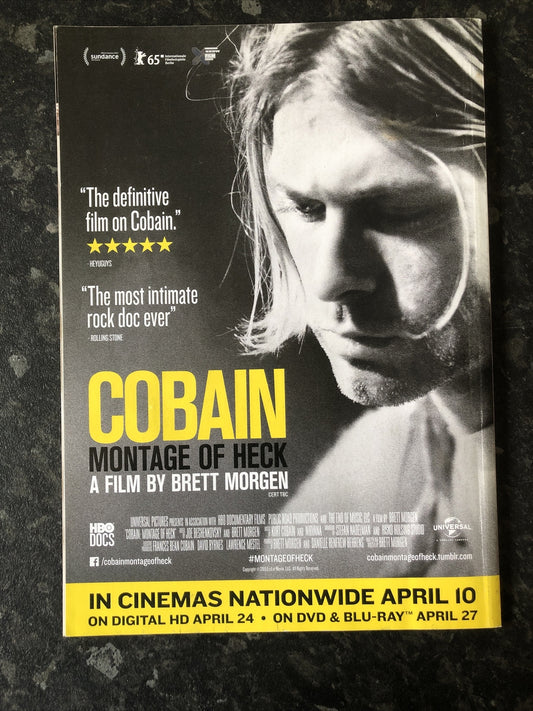 Uncut Movie and Music Magazine 216 May 2015 In Good Vintage Condition