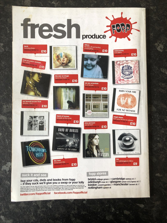 Uncut Movie and Music Magazine 203 April 2014 In Good Vintage Condition