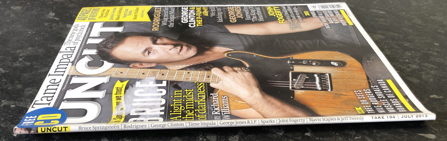 Uncut Movie and Music Magazine 194 July 2013 In Ok Vintage Condition