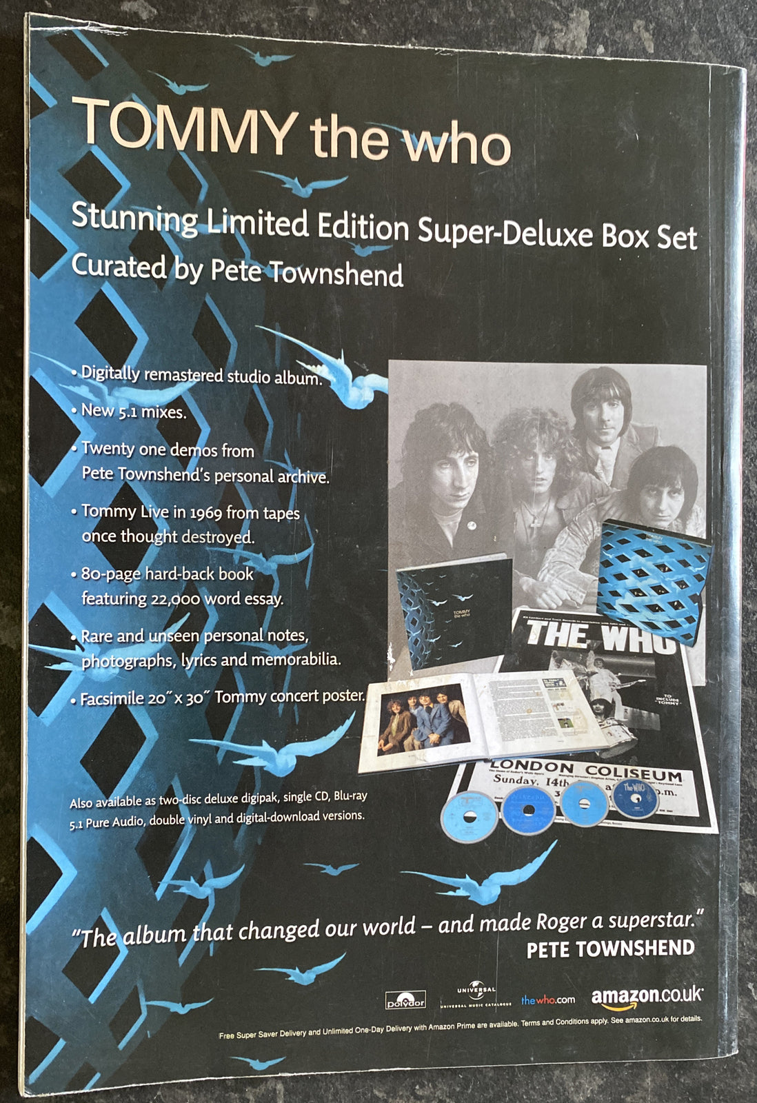 Uncut Movie and Music Magazine 199 December 2013 In Good Vintage Condition