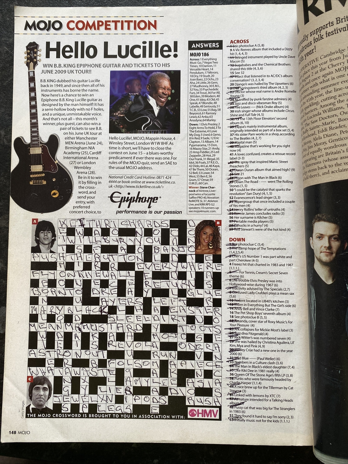 Mojo 188 July 2009 In Good Vintage Condition Magazine
