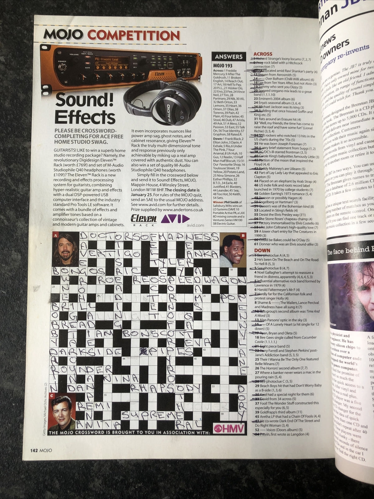 Mojo 195 February 2010 In Good Vintage Condition Magazine