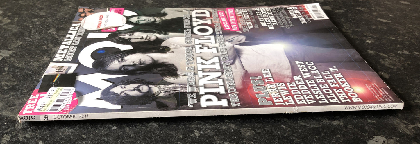 Mojo 215 October 2011 In Good Vintage Condition Magazine